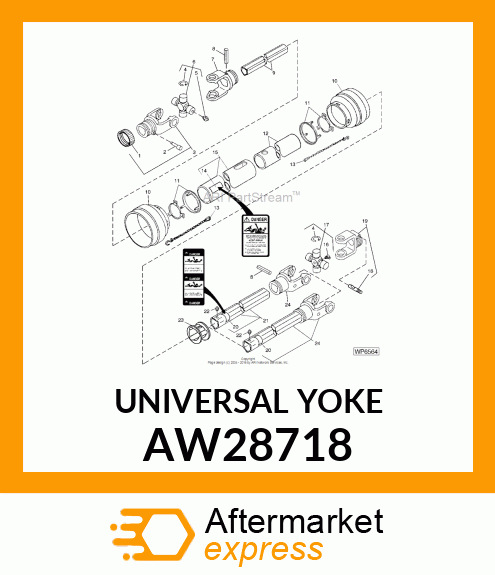 YOKE 1.375 AW28718