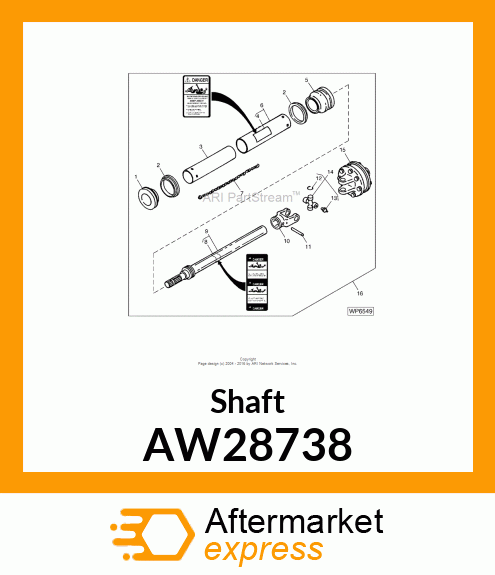 Shaft AW28738