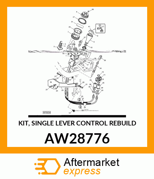 KIT, SINGLE LEVER CONTROL REBUILD AW28776