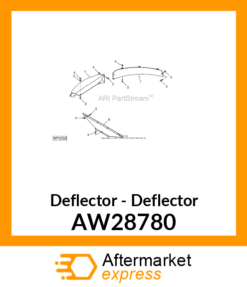 Deflector AW28780