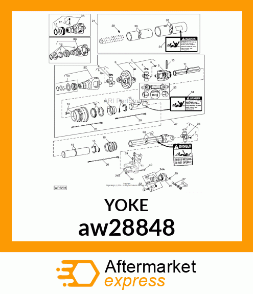 YOKE, 1.375 aw28848