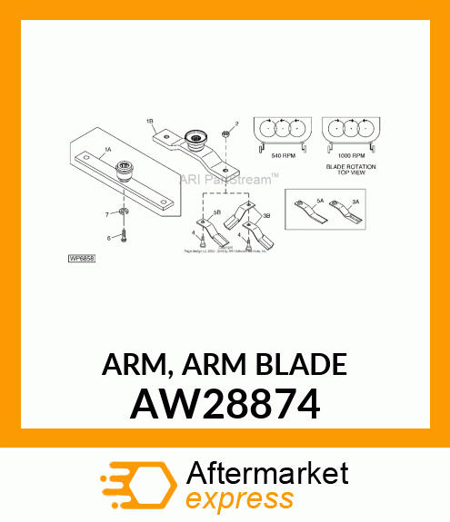 ARM, ARM (BLADE) AW28874