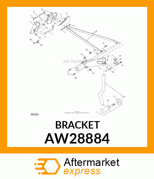 BEARING, BUSHING AW28884