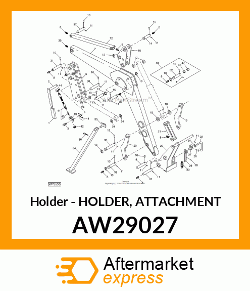 Holder AW29027