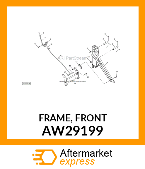 Frame - FRAME, FRONT AW29199