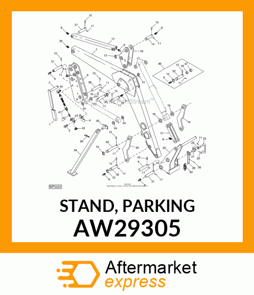 STAND, PARKING AW29305