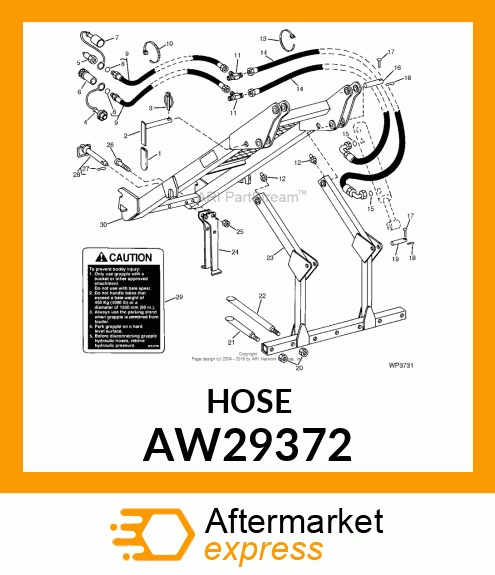 Hydraulic Hose AW29372