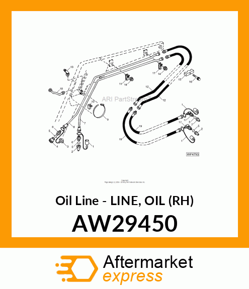 Oil Line AW29450