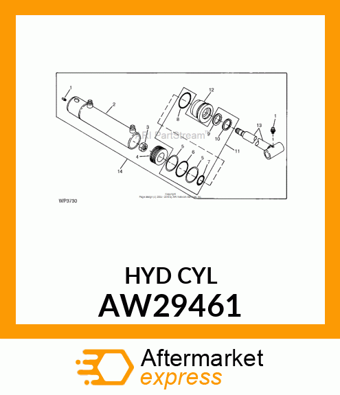 Hydraulic Cylinder AW29461