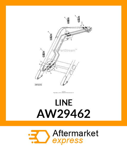 LINE, OIL (TOP) AW29462