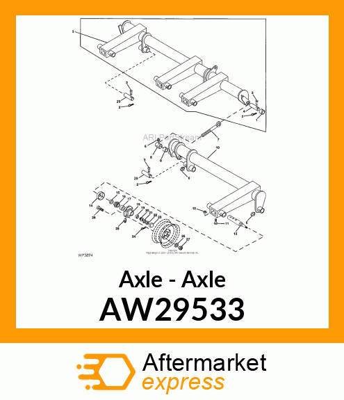 Axle AW29533