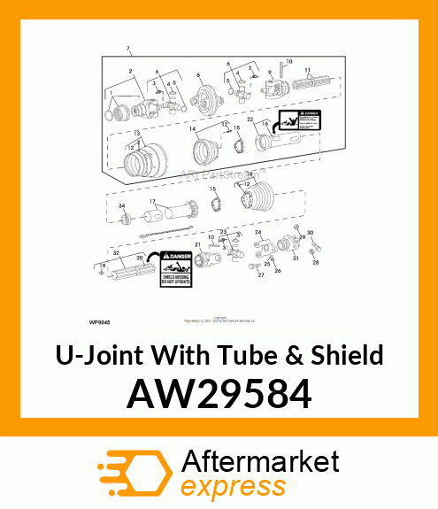 Joint With Tube amp; Shield AW29584