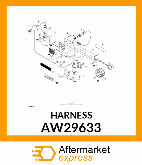 WIRING HARNESS AW29633