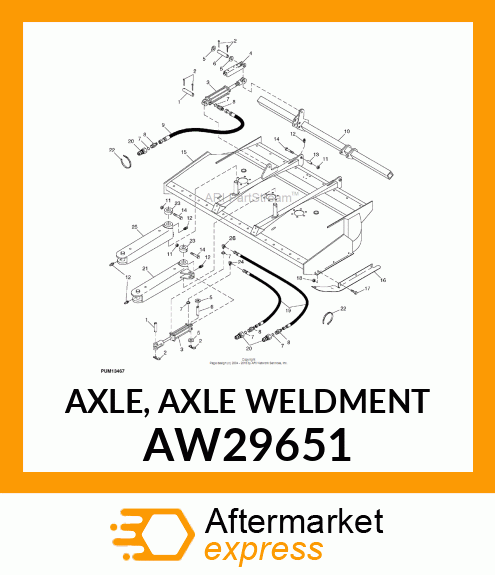 AXLE AW29651