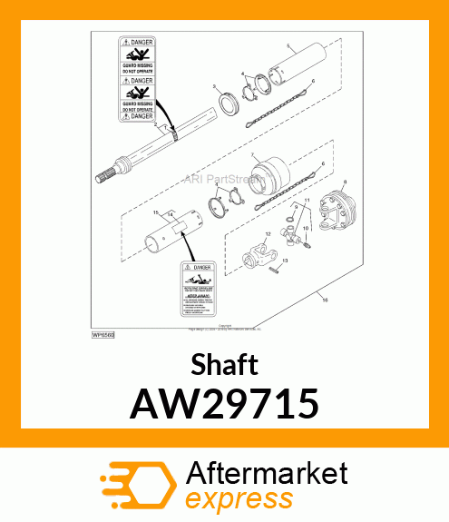 Shaft AW29715