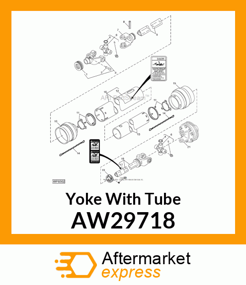 Yoke With Tube AW29718