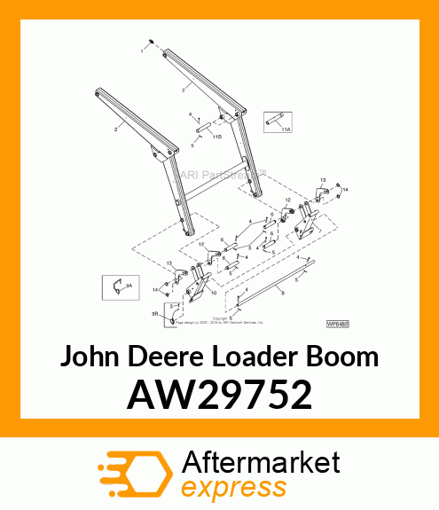 BOOM, LOADER (512) AW29752