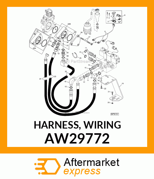 HARNESS, WIRING AW29772