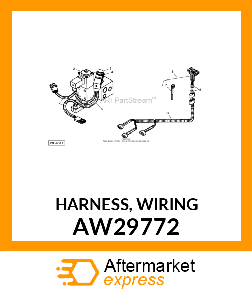 HARNESS, WIRING AW29772