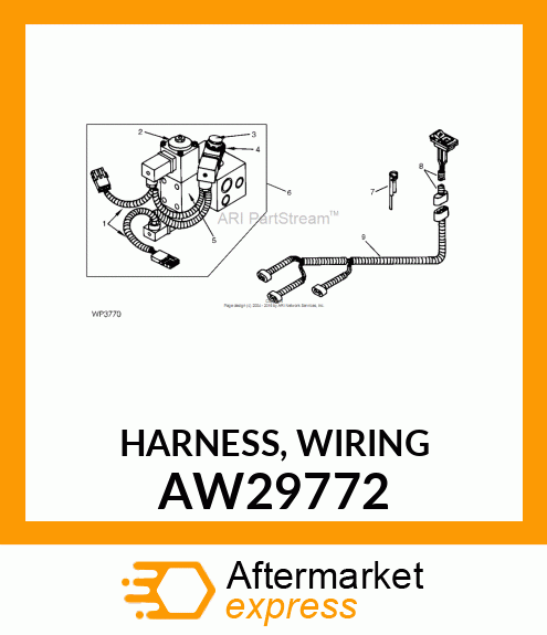 HARNESS, WIRING AW29772