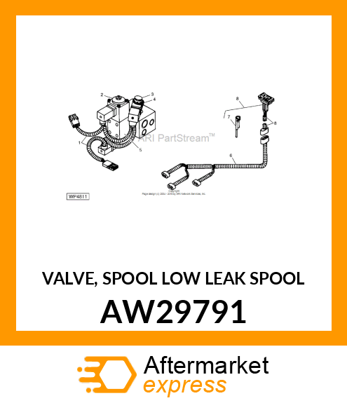 VALVE, SPOOL (LOW LEAK SPOOL) AW29791