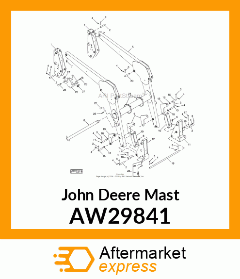 MAST ASSEMBLY (NSL) AW29841