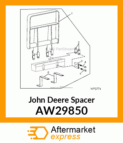 SPACER ASSEMBLY AW29850