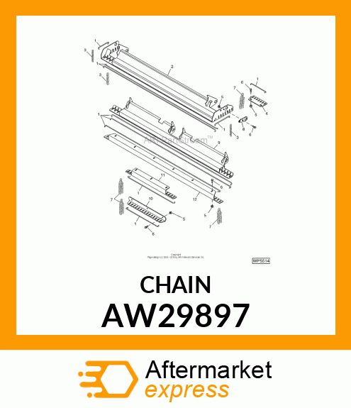 LINK CHAIN, CHAIN (LINK) AW29897