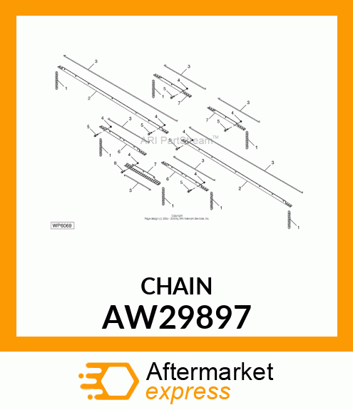 LINK CHAIN, CHAIN (LINK) AW29897