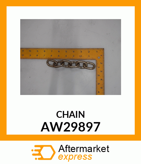 LINK CHAIN, CHAIN (LINK) AW29897