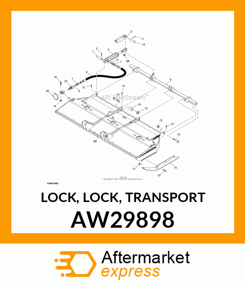 LOCK, LOCK, TRANSPORT AW29898