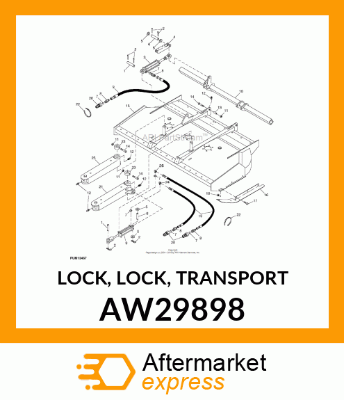 LOCK, LOCK, TRANSPORT AW29898