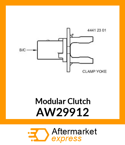 CLUTCH (2200 NM, FT44) AW29912