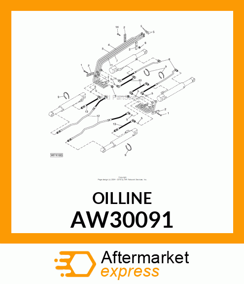 LINE, OIL AW30091