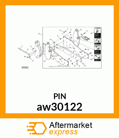 PIN ASSEMBLY aw30122