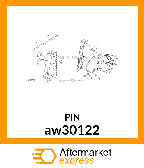 PIN ASSEMBLY aw30122