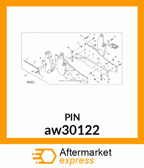 PIN ASSEMBLY aw30122