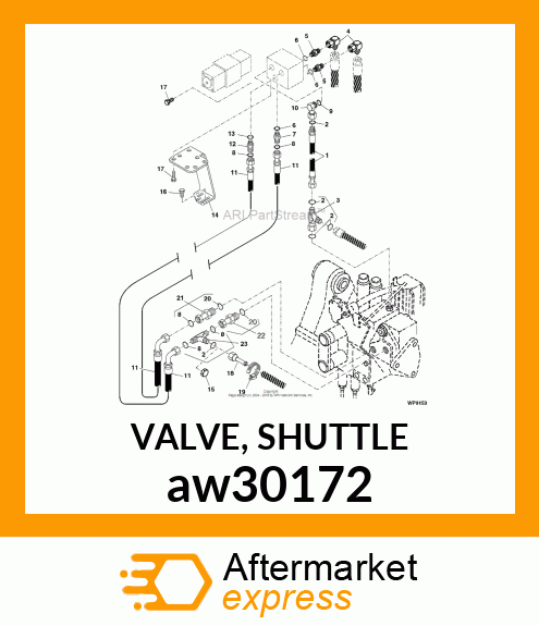 VALVE, SHUTTLE aw30172