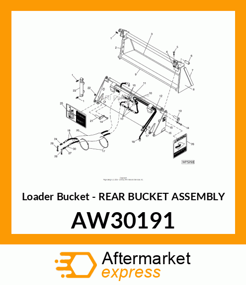 Loader Bucket AW30191