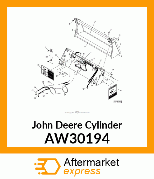 CYLINDER ASSEMBLY AW30194