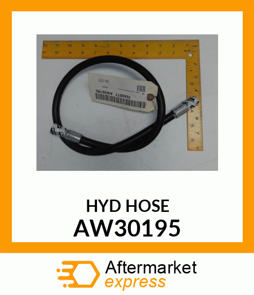 HOSE, ROD PORT (.250" X 33") AW30195