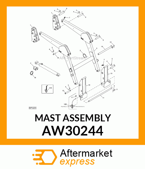 MAST ASSEMBLY AW30244