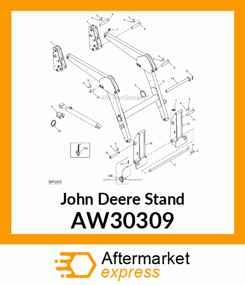 STAND, PARKING AW30309