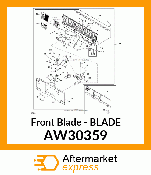 Front Blade AW30359