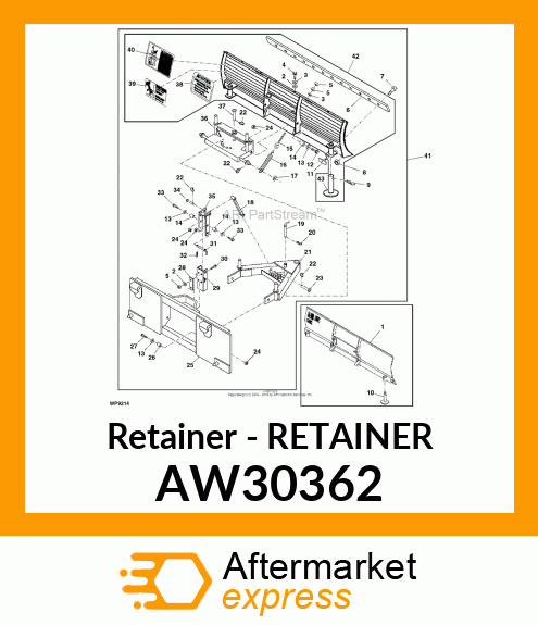 Retainer AW30362