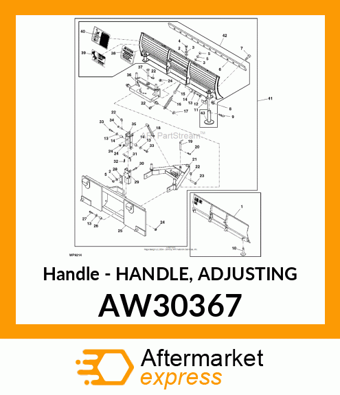 Handle AW30367