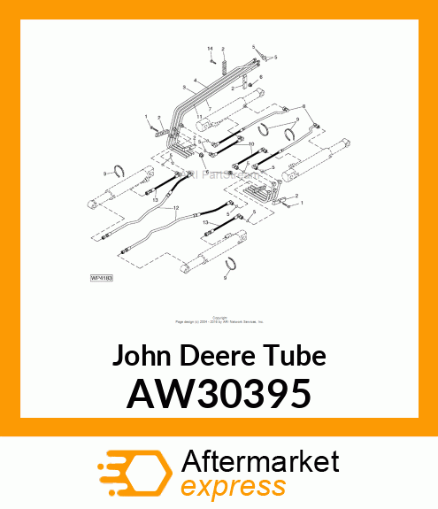 TUBE, TRANSFER AW30395