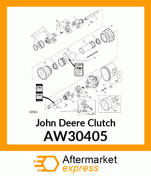 CLUTCH ASSEMBLY AW30405