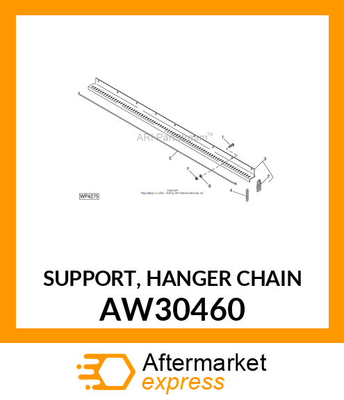 SUPPORT, HANGER (CHAIN) AW30460