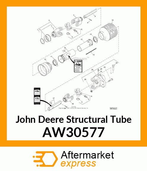 STRUCTURAL TUBING, TUBE ASSEMBLY, O AW30577